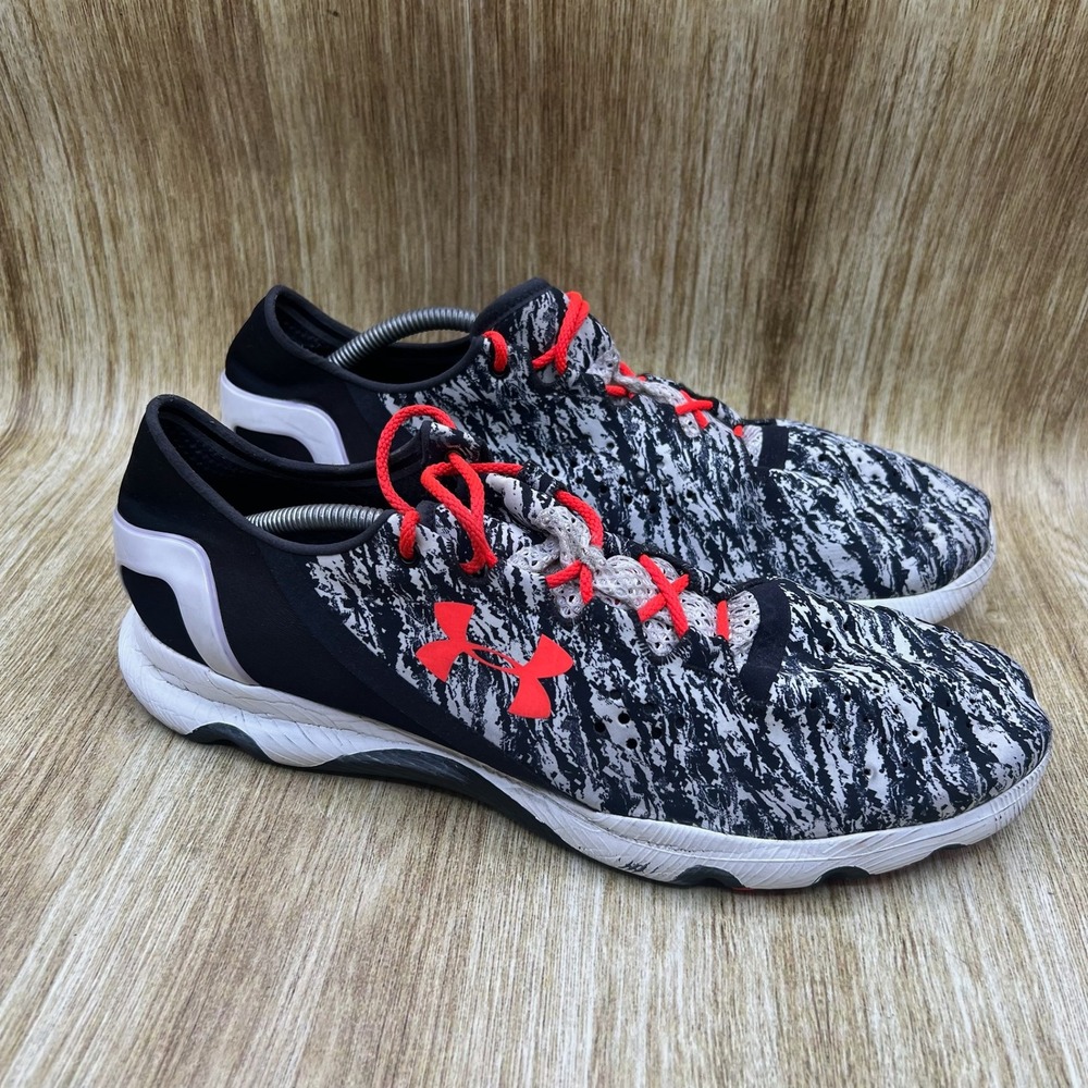 Under Armour Speedform Apollo Men's Size 13 Black Camo Running Shoes 1264333-100